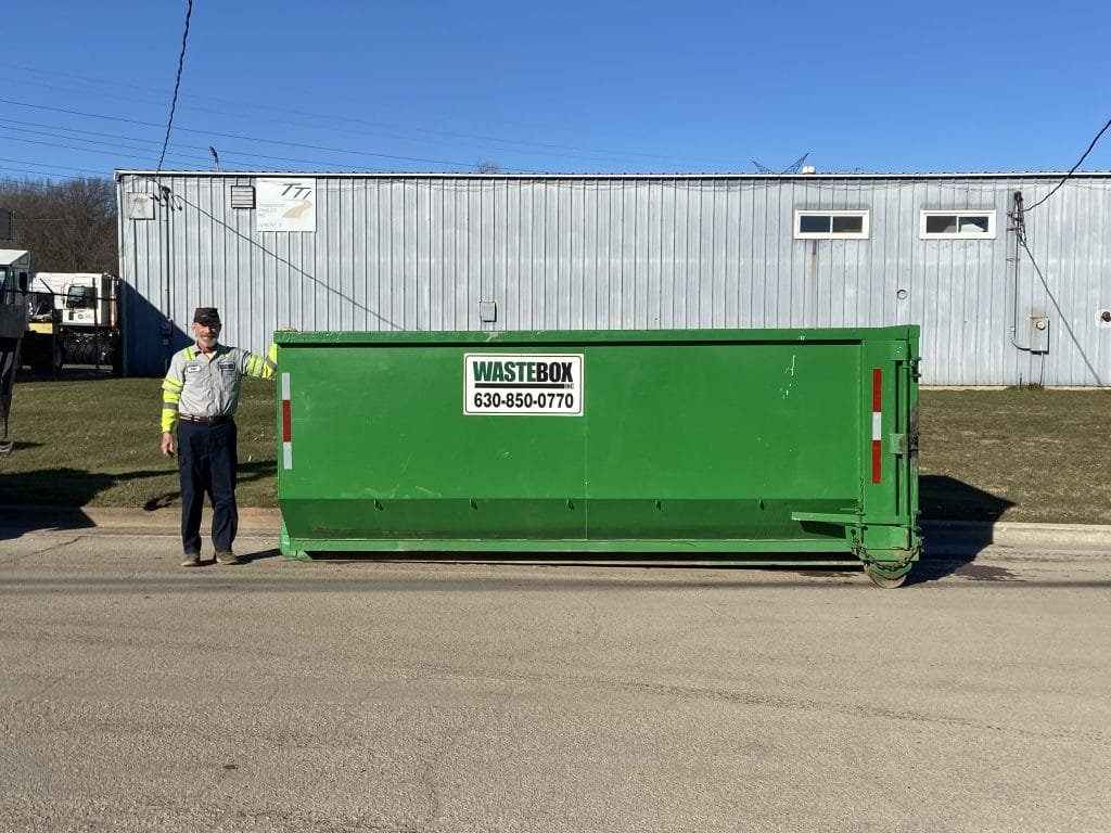 16 yard dumpster home